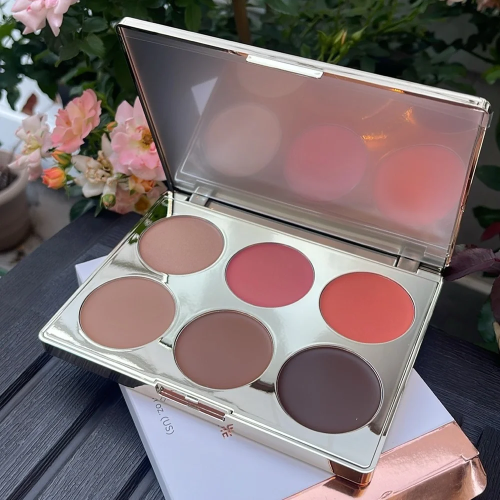 Iconic London - Multi-Use Cream Blush, Bronze & Highlight Cream Palette